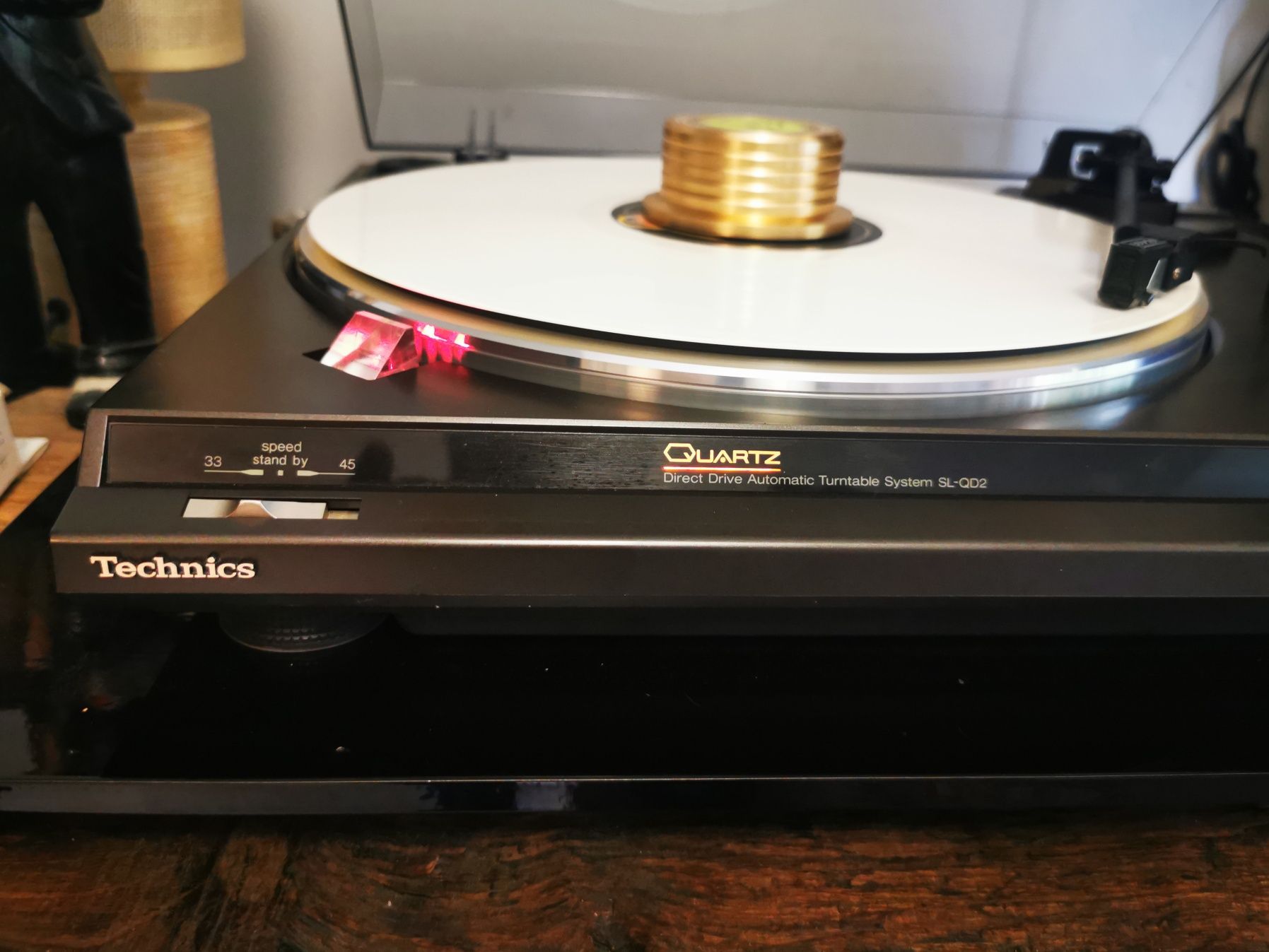 Gramofon Technics SL-QD2 GRADO vintage Quartz Direc Drive automat