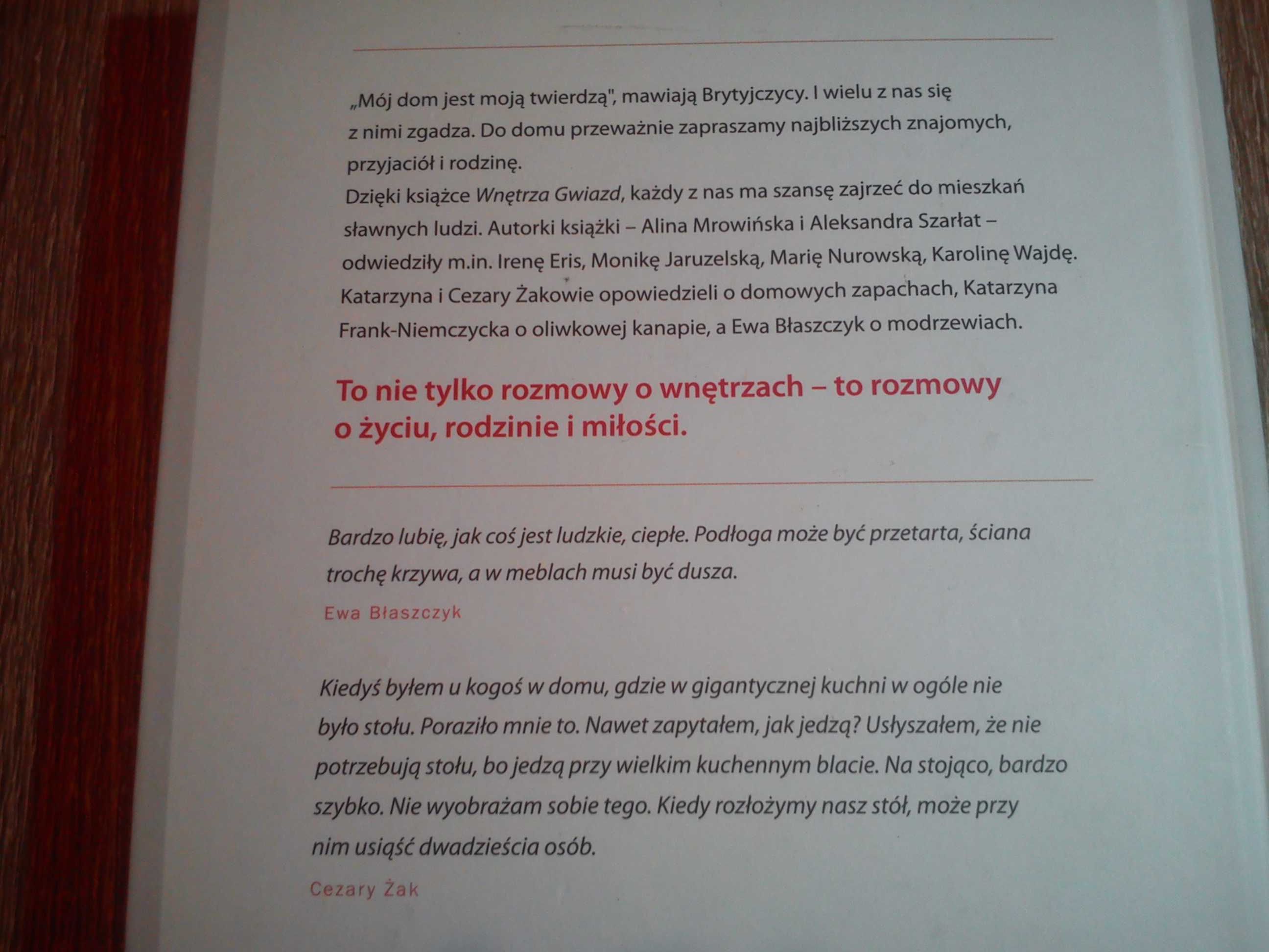 Alina Mrowińska, Aleksandra Szarłat Wnętrza gwiazd