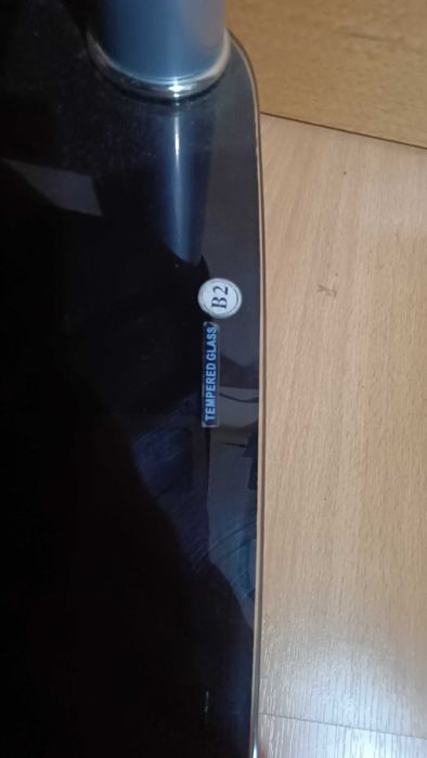 Móvel TV vidro temperado preto