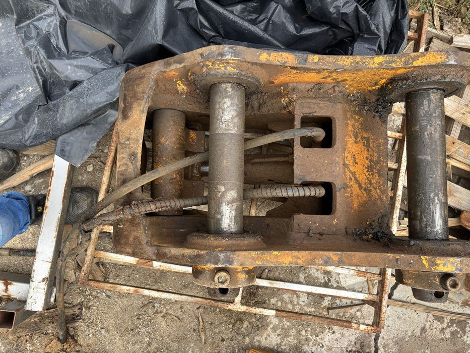 Engate rapido hidraulico cavilha 80