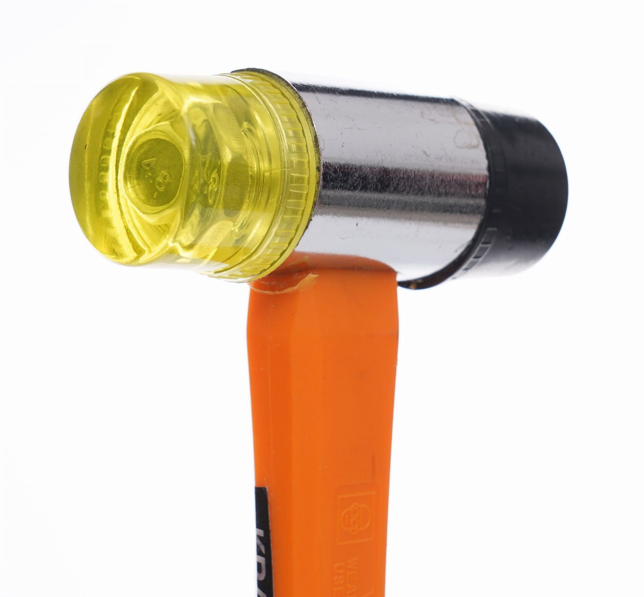 Młotek gumowo-plastikowy z rączką fiberglass KD905