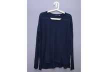 Granatowy sweterek bluzka Esmara plus size oversize