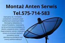 Montaż anten ustawienie serwis Olkusz okolice