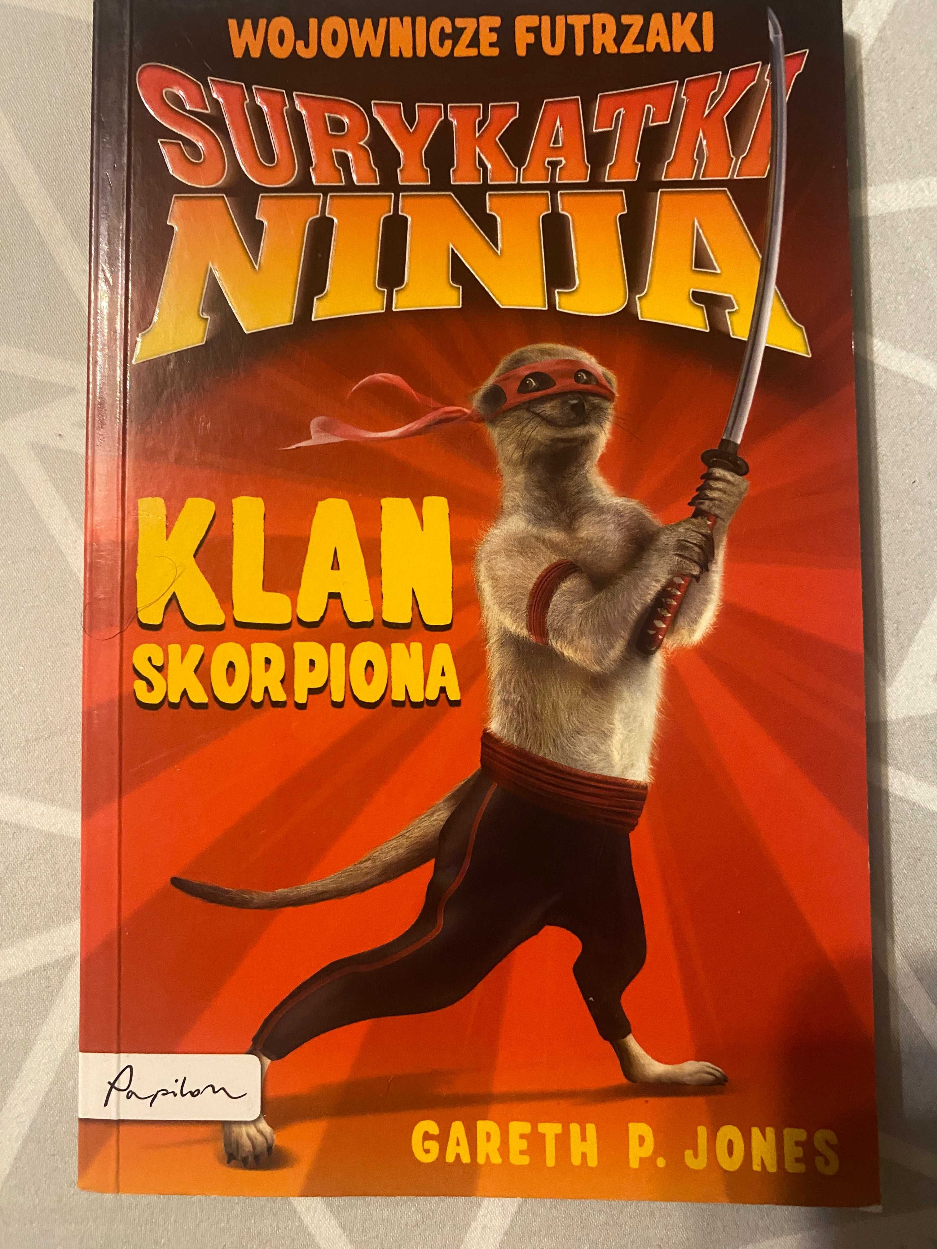 Książka SURYKATKI NINJA. Klan SKORPIONA - Gareth P. Jones