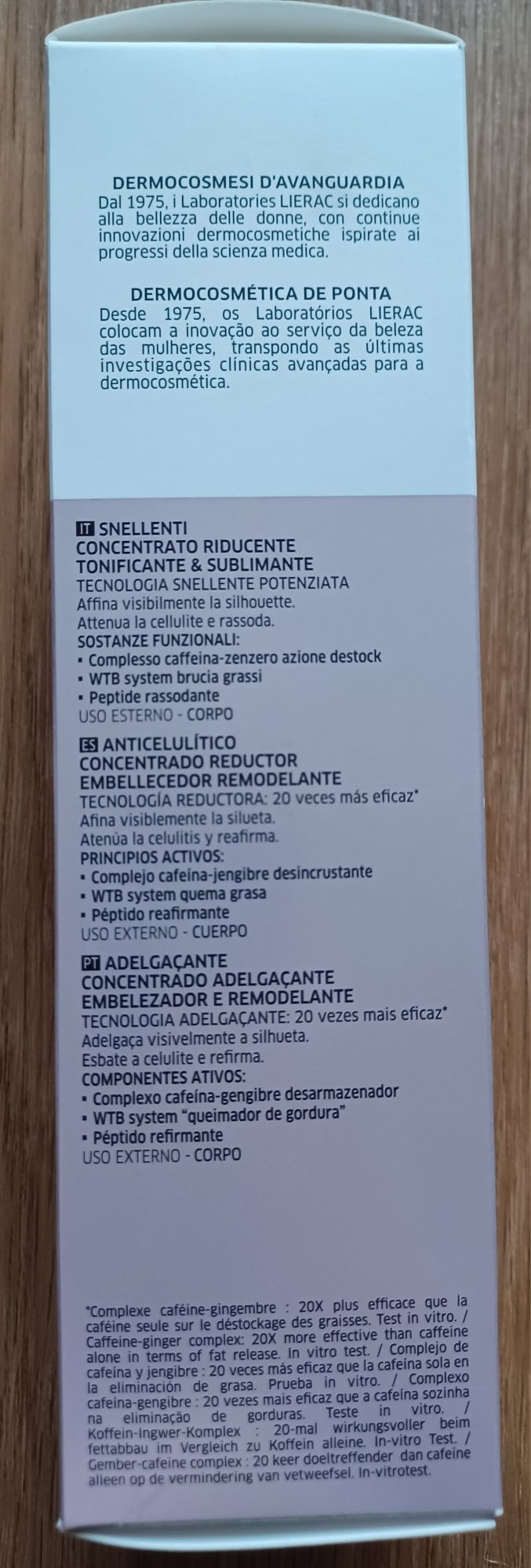 Lierac Body-Slim Anti-Celulítico Concentrado Adelgaçante e Remodelante