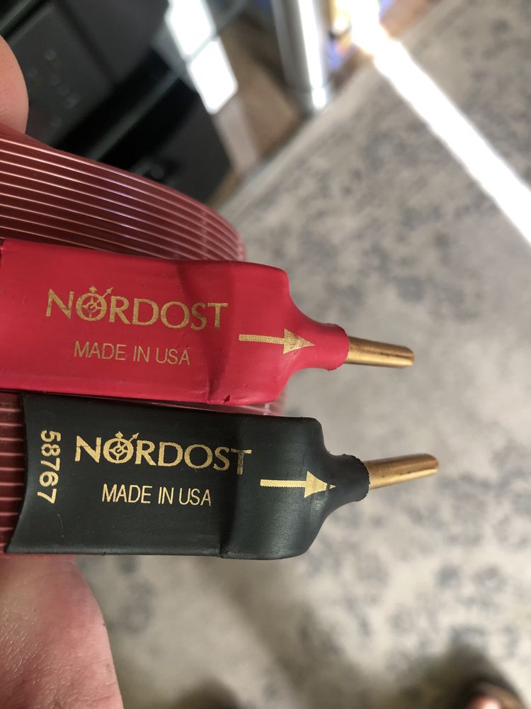 Kable głośnikowe 2,2m nordost red drawn leif