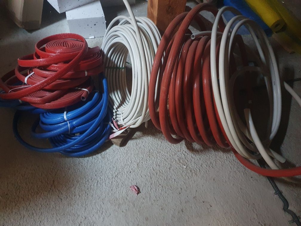 Rura Wavin pe-x 16,20,25+ izolacja rur fi 15
