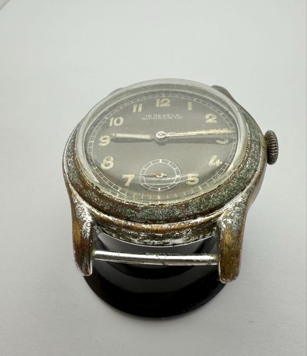 Niemiecki zegarek wojskowy WWII kal. Forster 2075