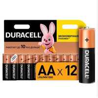 Батарейки DURACELL R6 (12шт на пл.)