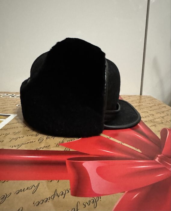 Мужская зимняя шапка цигейка