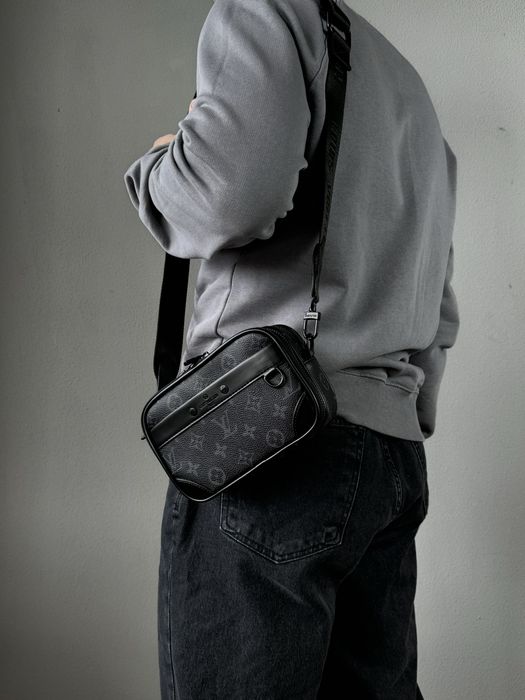 Чоловіча сумка Louis Vuitton мужская сумка барсетка мессенджер клатч