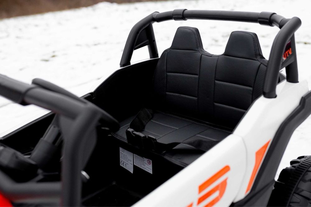 MOCNY UTV Quad 4X45 watna akumulator LED-Y pilot skóra auto samochód