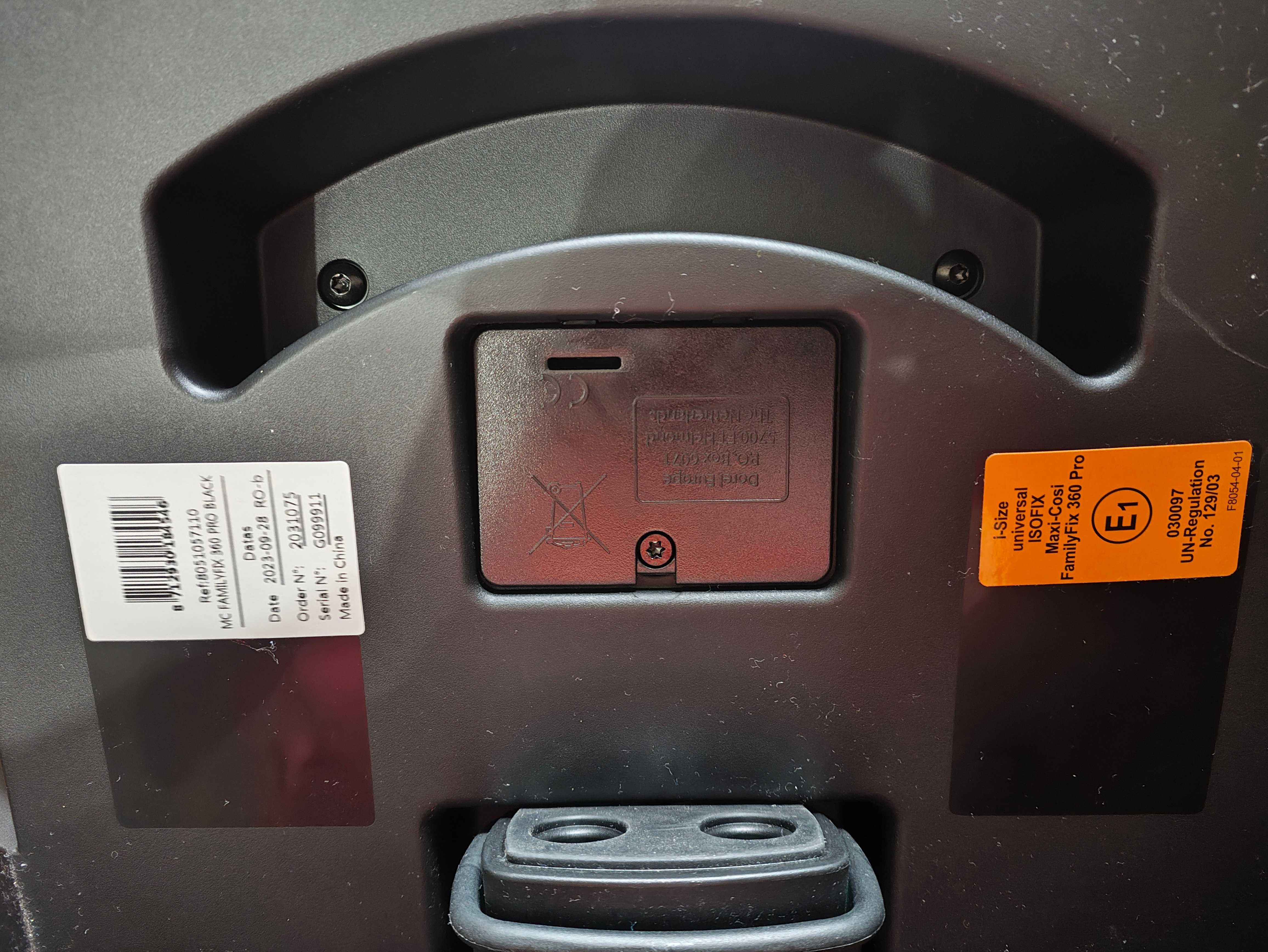 Ovo maxi cosi 360 pro + base isofix