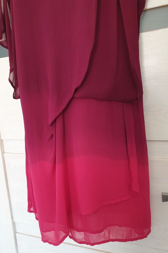 Sukienka , nowa , zwiewna , "ombre" ,roz 38