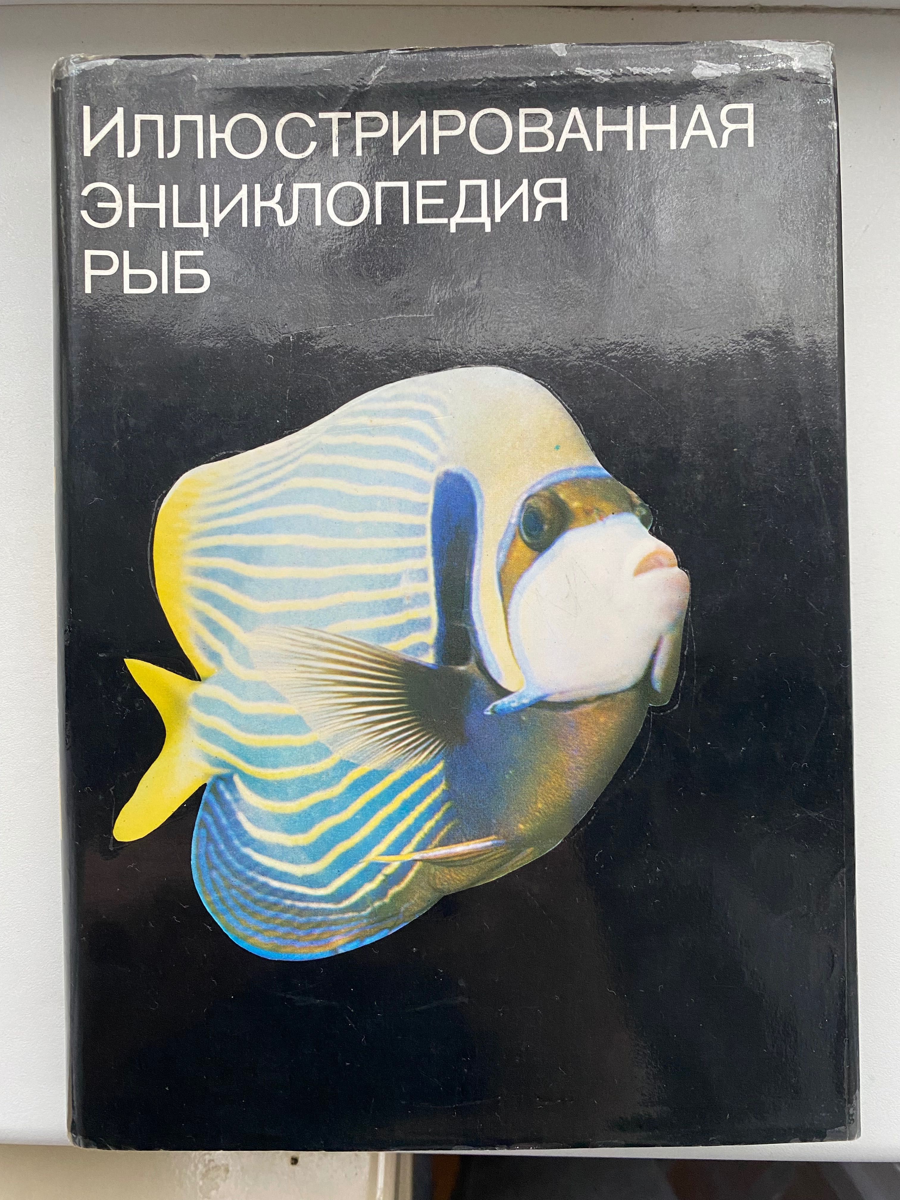 Енциклопедії про тварин і риб 3шт.