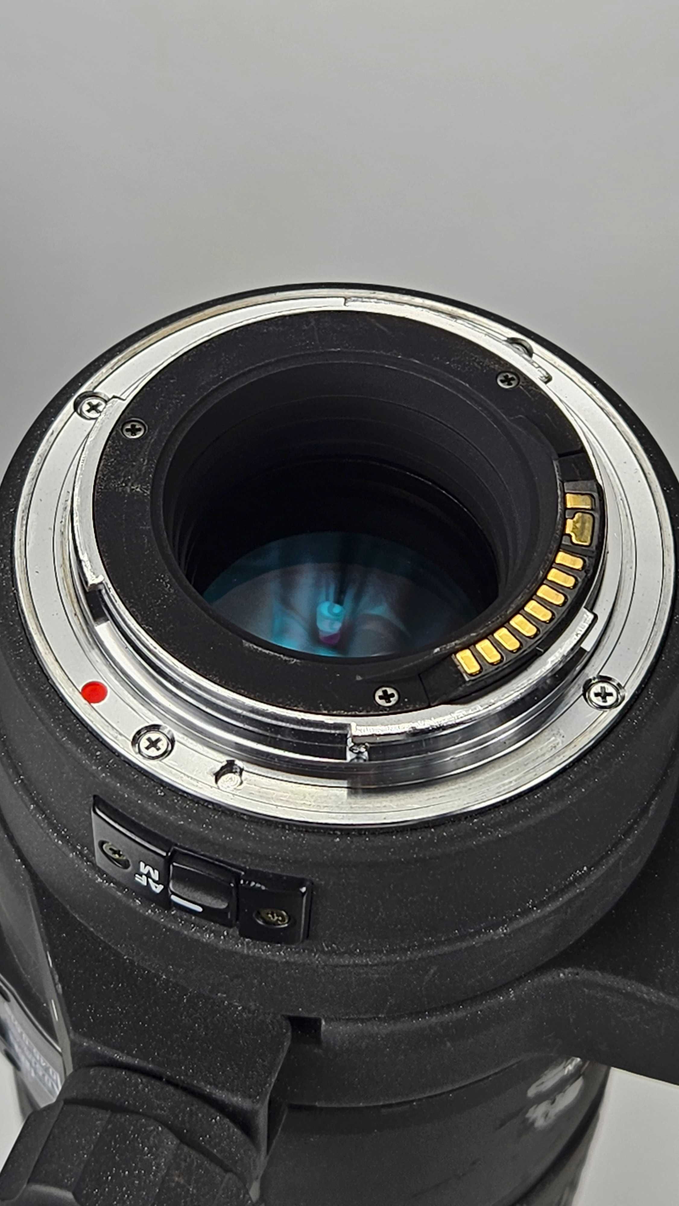 Sigma 180 mm f/3.5 EX DG HSM Macro APO mocowanie Canon