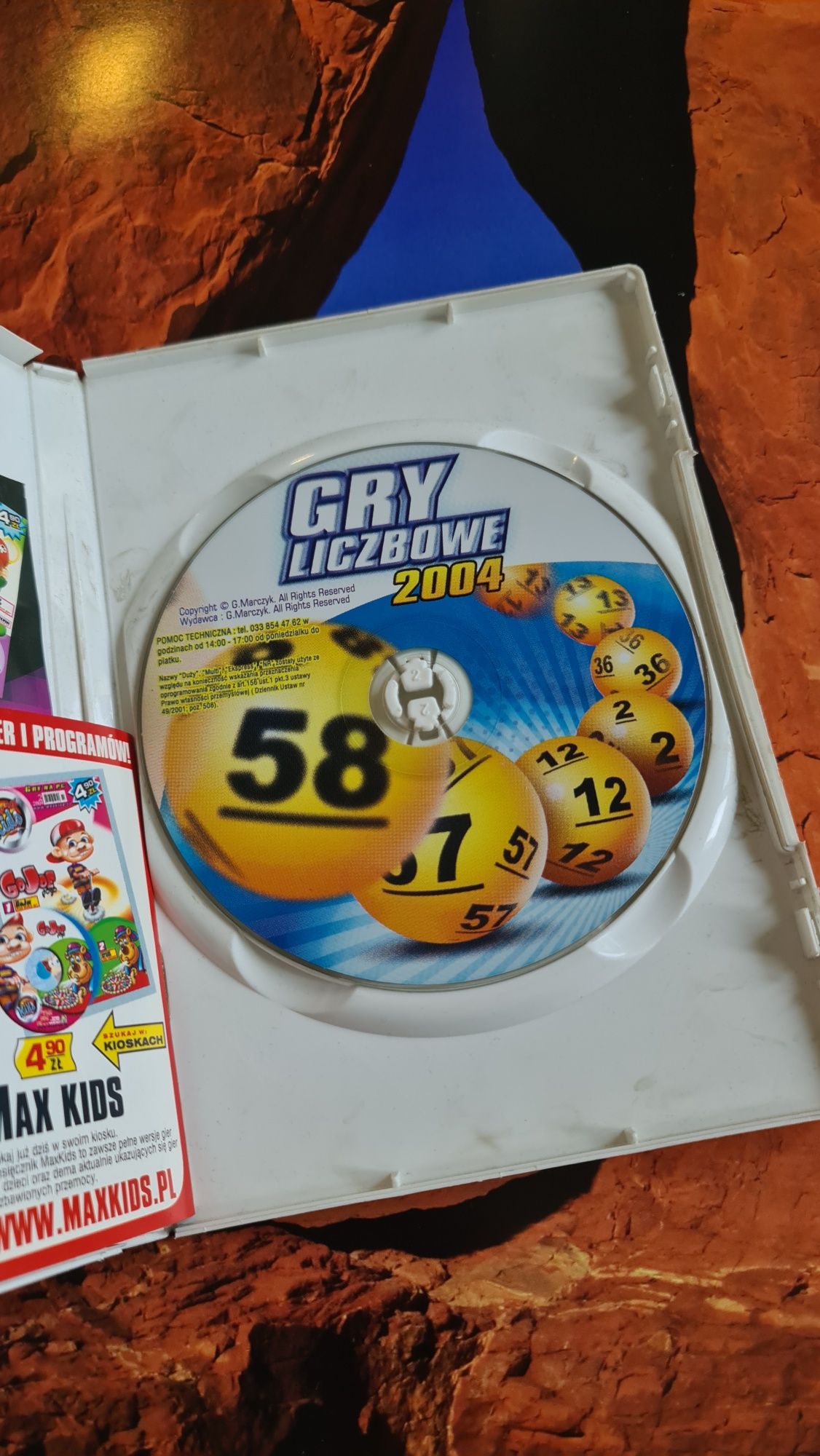 Płyta CD Gry liczbowe 2004