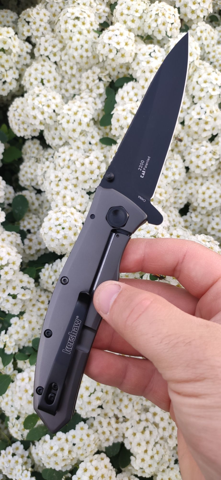 Kershaw Grid 2200 Цельнометаллический полноразмерный тактический нож