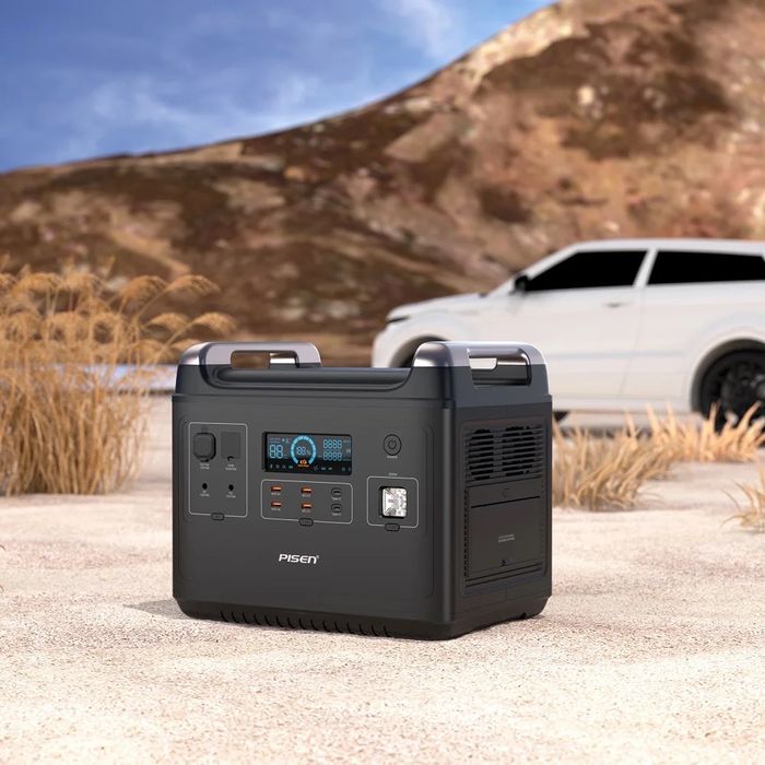 зарядна станція Pisen ecoflow 2кВТ знижка зарядная стан