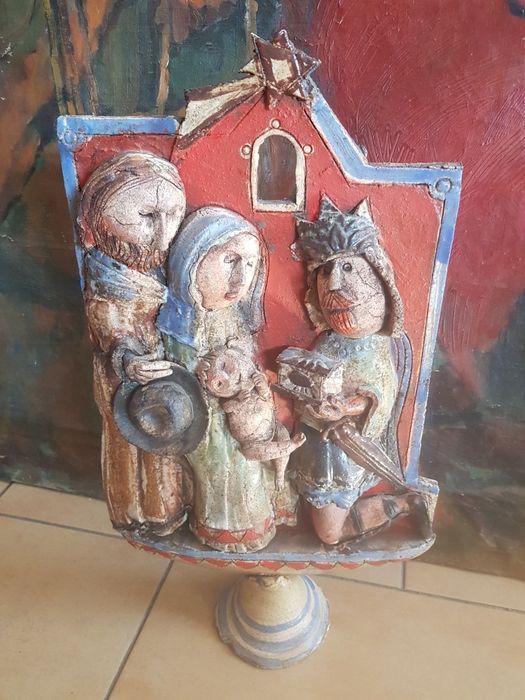 Rzeźba Iłża  Trzej Królowie Kosiarski unikat