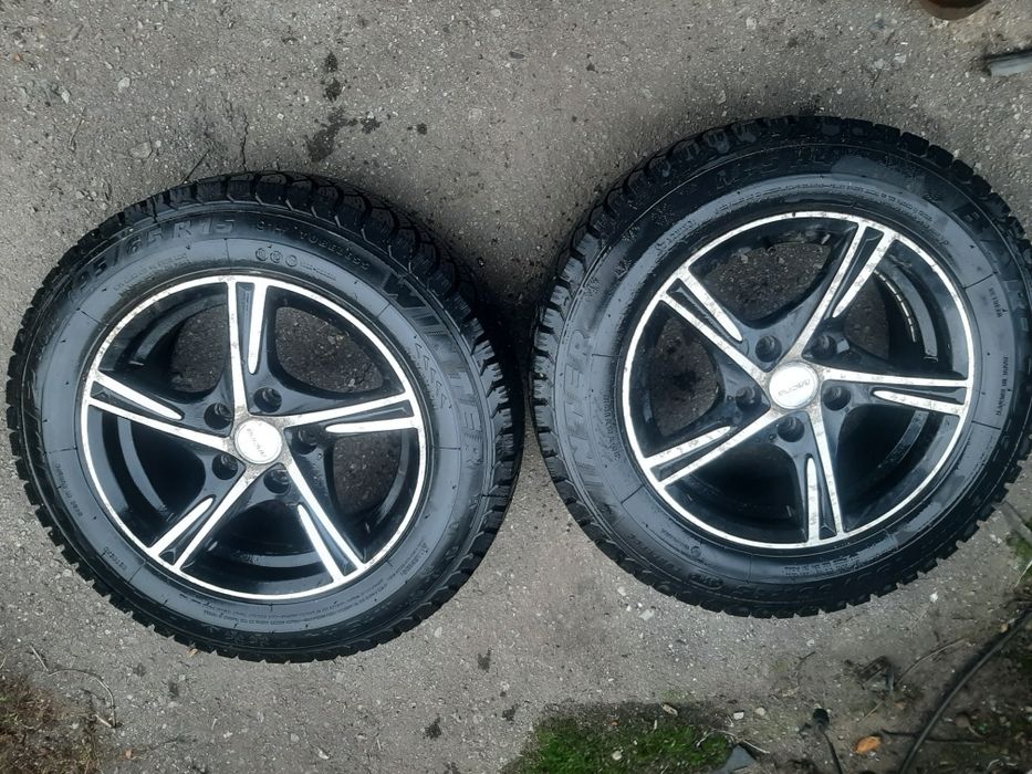 Зимняя резина  с литыми дисками R15