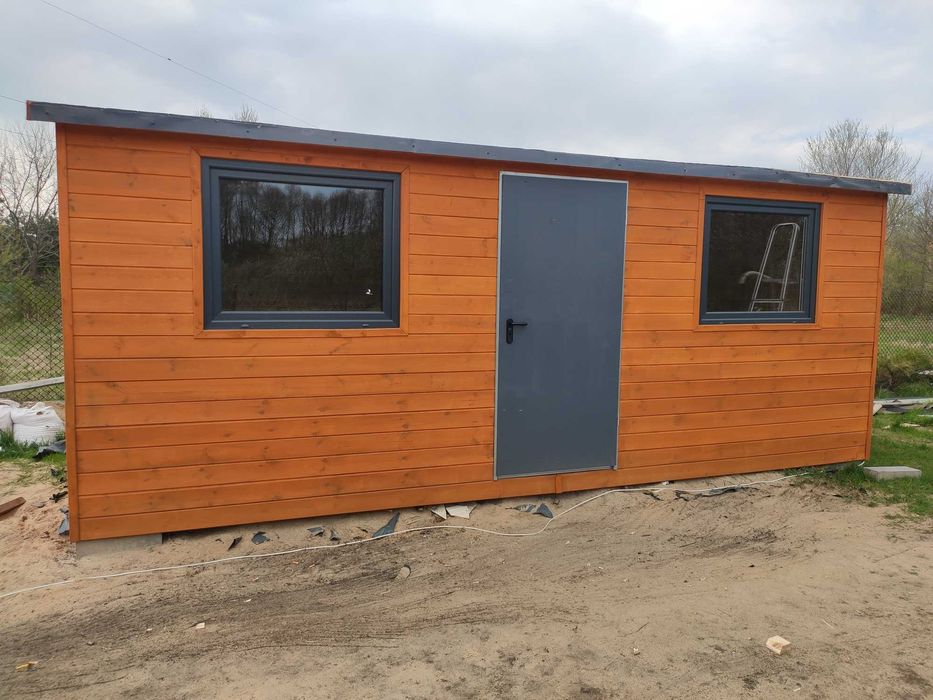 Domek  szkieletowy drewniany 3 m x 6m