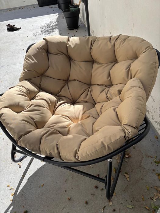 cadeira baloiço jardim