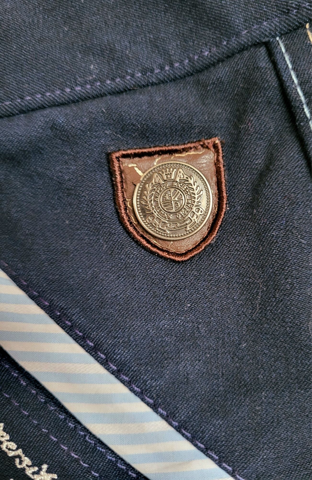 spodnie jeździeckie bryczesy, spodnie do jazdy konnej HV Polo 42/XL