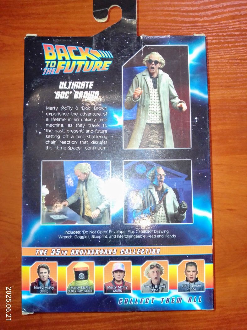 Фигурка - Док Браун, Назад в будущее. Back to the future.