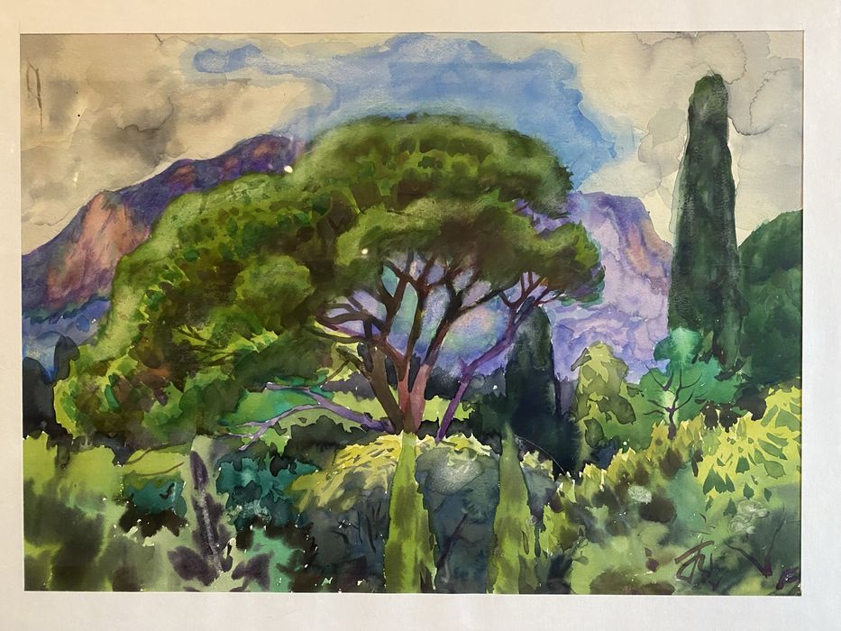 Картини. Акварель. Натюрморти. Пейзажі. Головко В. П.