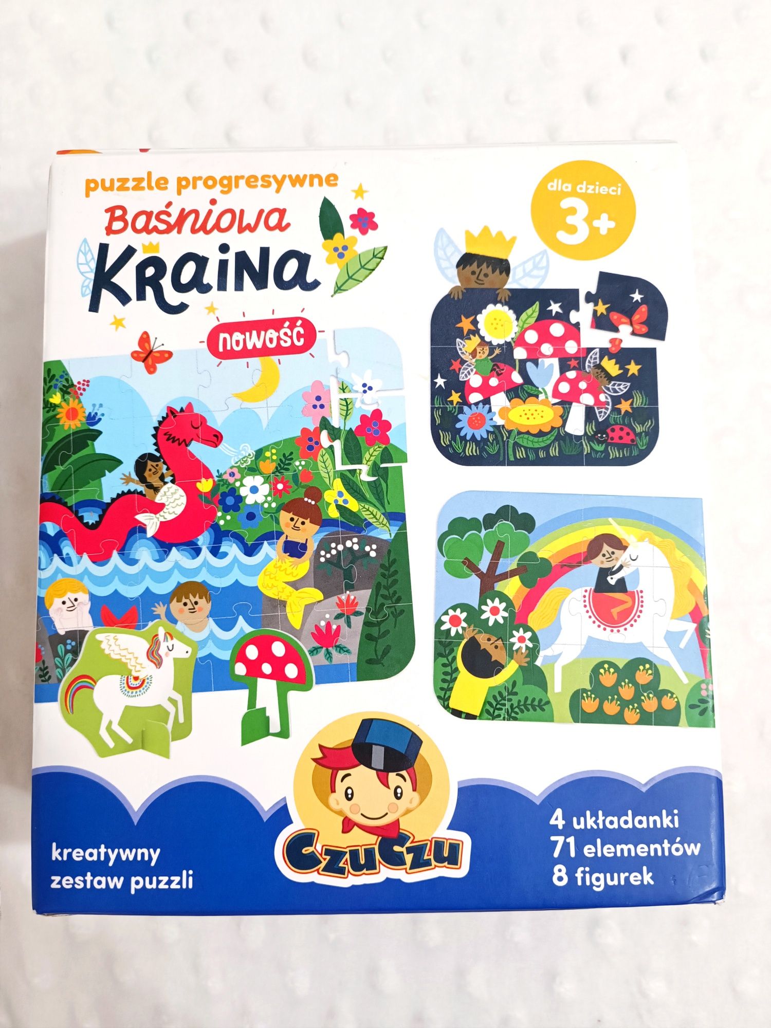 Puzzle progresywne Czu czu, Baśniowa kraina, układanka