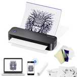 BIOMASER Drukarka do tatuażu Bluetooth, z 20 arkuszami papieru A4 R904