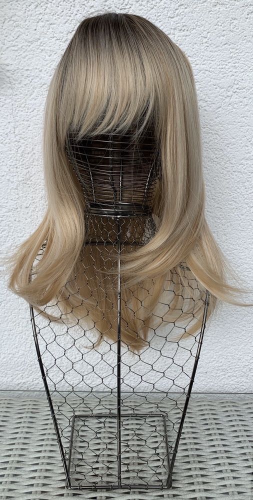 Premium Ultra włosy doczepiane, peruka, naturalny blond ombre (76 )