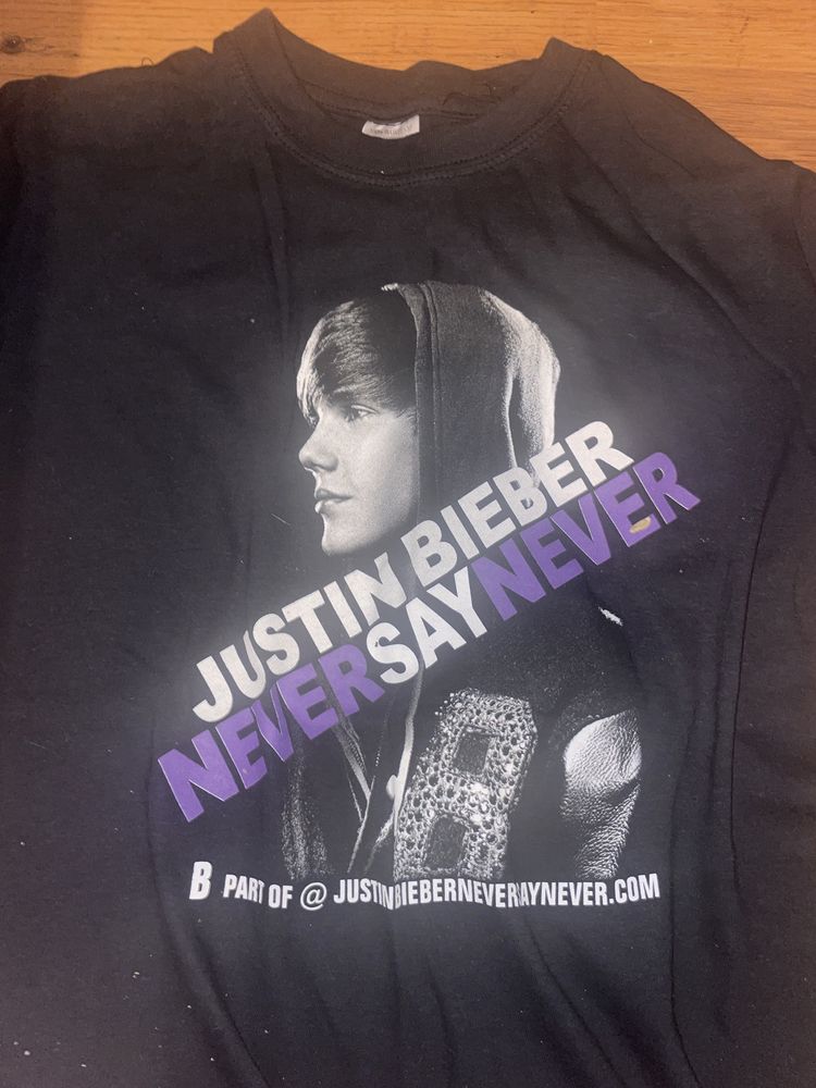 Justin Bieber Never say never t-shirt