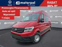 Volkswagen Crafter 35 Brygadówka/Furgon (PO LIFTINGU!!) L4H3, 2.0BiTDI 177KM, 4490mm, Wysoki dach  35 Brygadówka/Furgon (PO LIFTINGU!!) L4H3, 2.0BiTDI 177KM, 4490mm