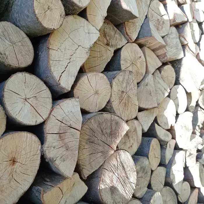Drewno kominkowe i opałowe, sezonowane, połupane