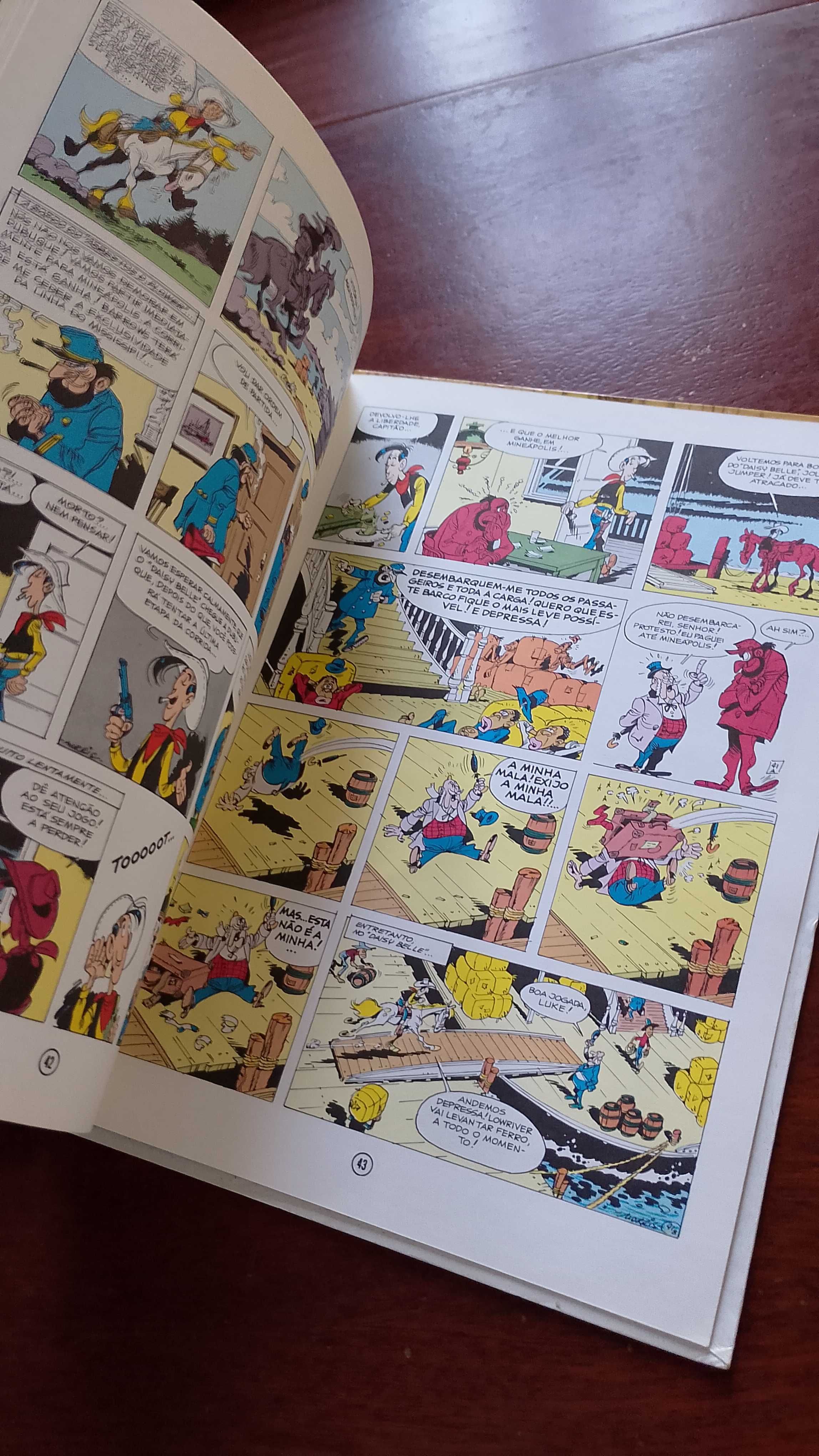 Lucky Luke - Subindo o Mississipi