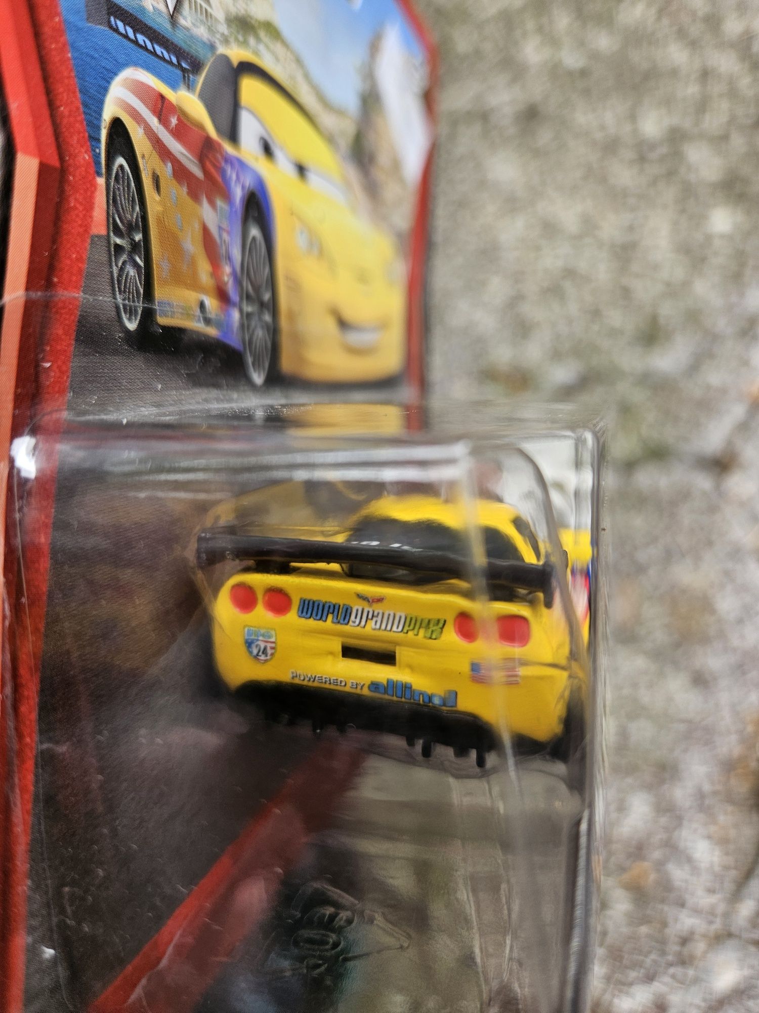 Jeff Gorvette metalowe Auto z bajki Cars Auta Disney Pixar
Firma Matte