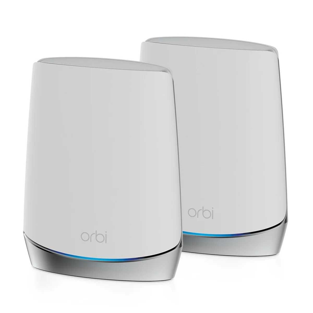 NETGEAR Orbi RBK752 AX4200 WiFi 6 Mesh System Tri-band (Pack 2)
