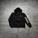 DAMSKA PREMIUM Bluza z Kapturem Rozpinana Logo Sportowa Adidas Clima