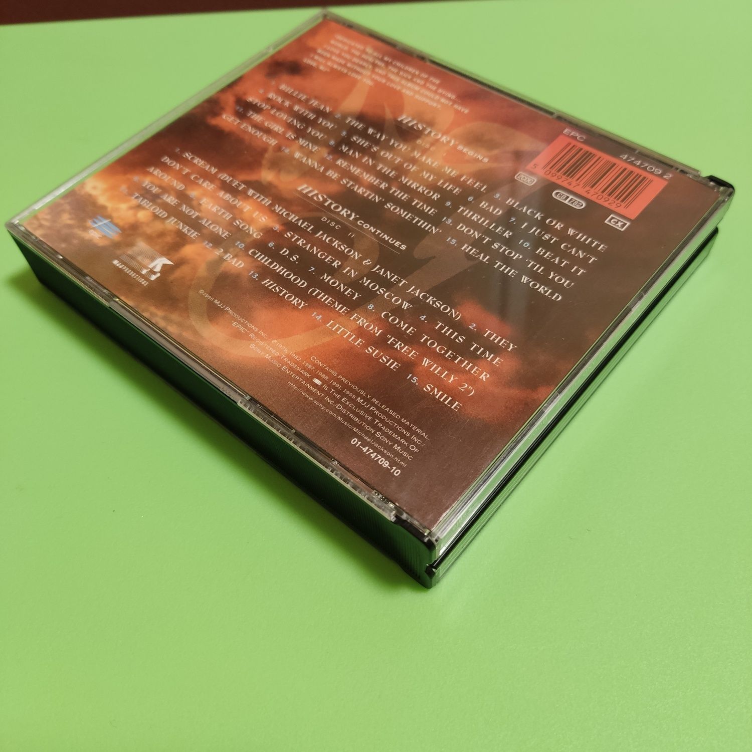 Michael Jackson-Аудио CD диски фирменные.