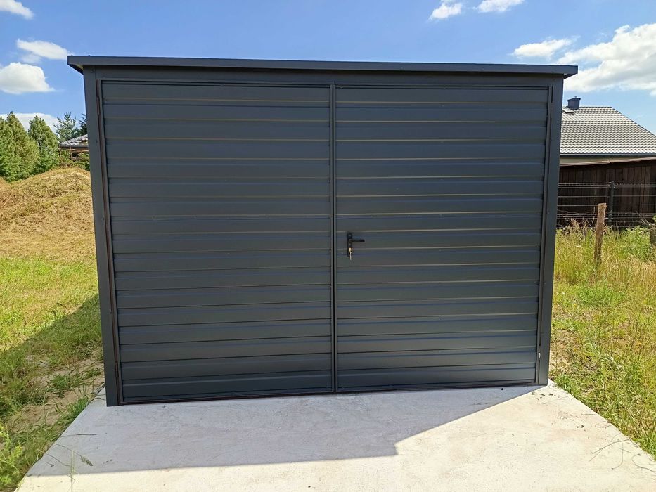 garaż blaszany 3x5 garaz blaszak garaże blaszaki 4x5 5x3 5x7 7x5 kolor