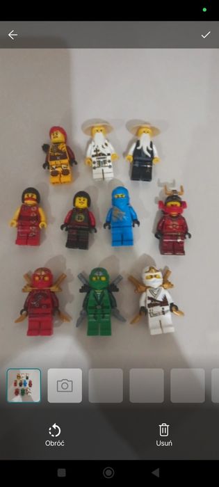 Lego ninjago figurki