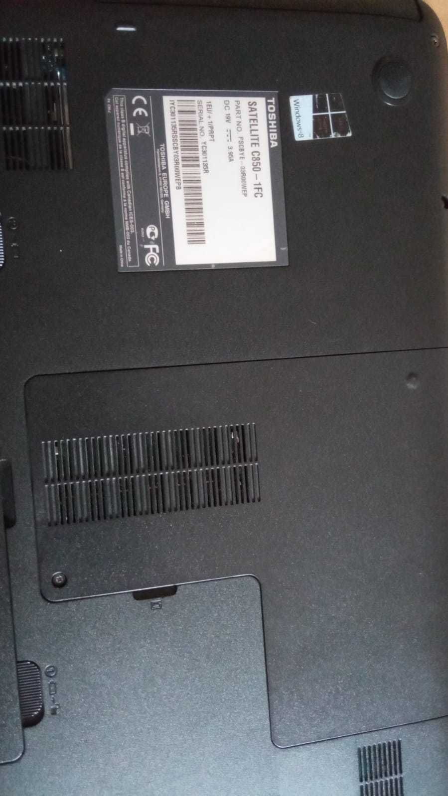 Toshiba Satellite C850-1FC