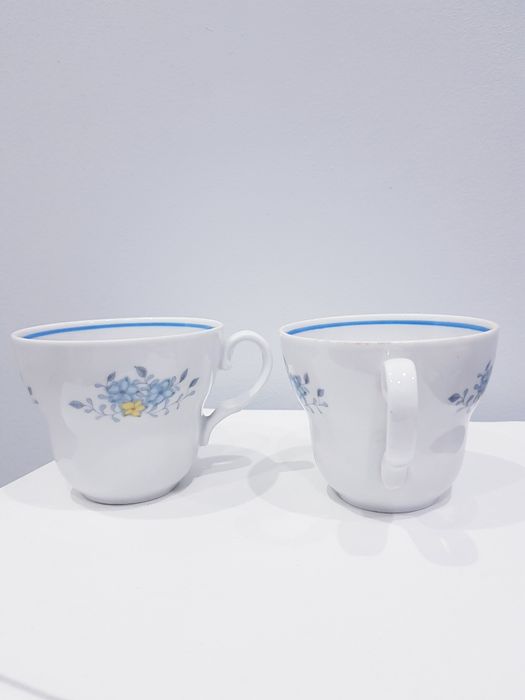 Zestaw starych porcelanowych filiżanek Bogucice