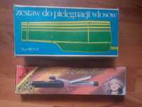 Zestaw do pielęgnacji włosów SRN-17 + Lokówka SPRAWNA PRL VINTAGE
