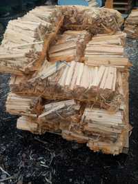 Drewno,drzewo rozpałkowe sosnowe ,rozpałka workowane 50x80cm - 20zł