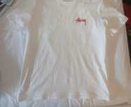 Camisola branca stussy