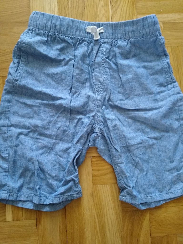 Joggery i eleganckie bawełniane spodnie i szorty  HM rozmiar  134