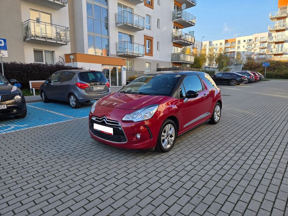 Citroën DS3 1,2 Benz. 82 KM Klimatyzacja Stan BDB Auto z GWARANCJĄ !!!